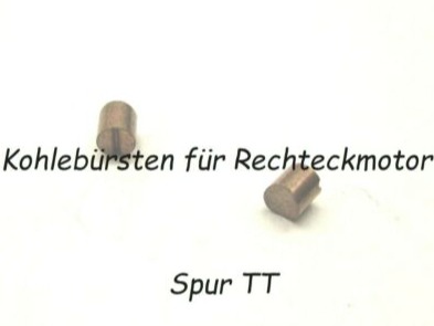 Tillig Kohlebürsten, Rund, TT (für Rechteckmotor)