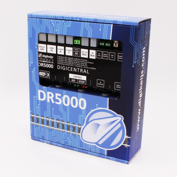 digikeijs DR5000 DCC Multi-Bus Zentrale mit 18 Volt Netzteil EU