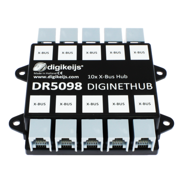 digikeijs DR5098 DigiNetHub 10-fach X-Bus divider