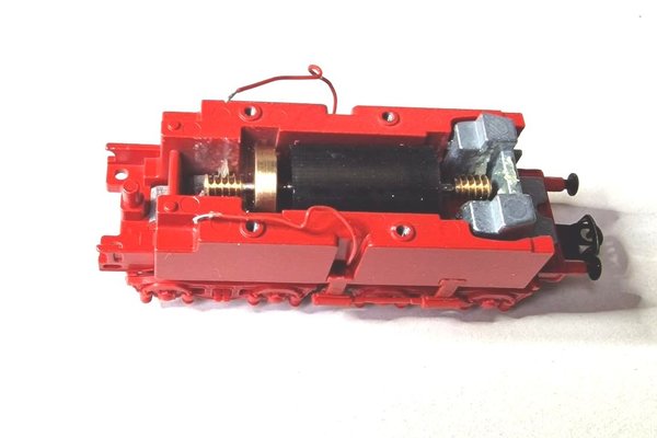 Motor Umbausatz für Roco BR 18-201 auf Glockenankermotor Spur TT